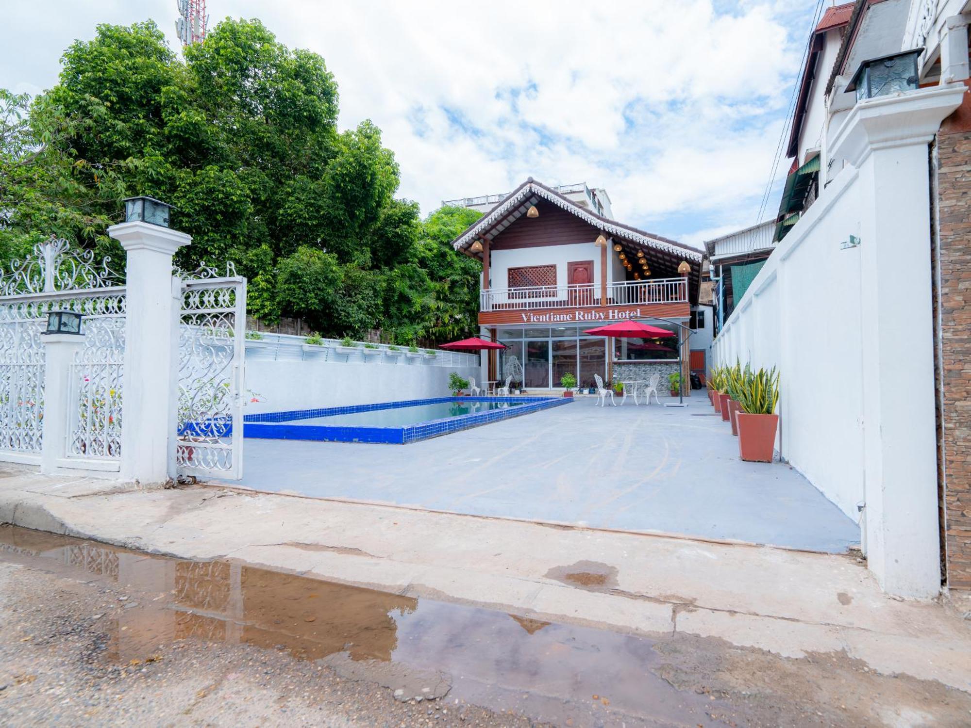 Vientiane Ruby Villa Hotel מראה חיצוני תמונה